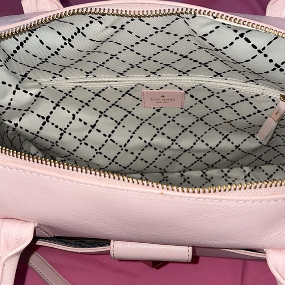 Kate Spade Large Satchel! Pink Leather. - Picture 3 of 5